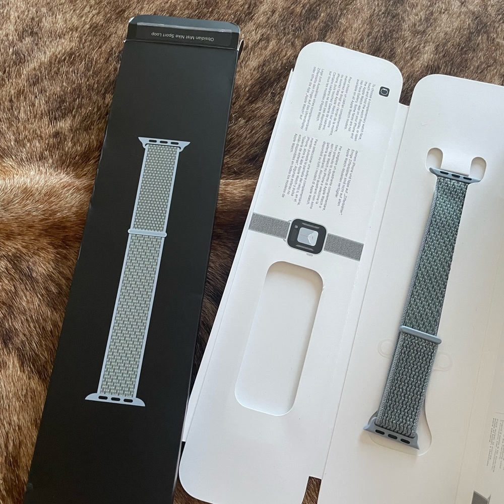 Apple Watch 40mm Obsidian Misk Nike sport loop